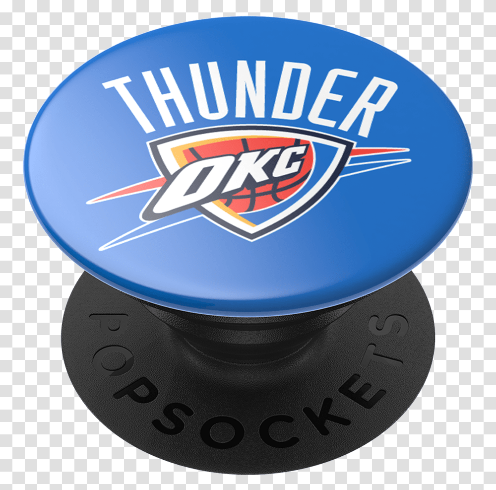 Wholesale Popsockets Popgrip Sports Nba Okc Thunder 100738 Oklahoma City Thunder, Logo, Symbol, Trademark, Emblem Transparent Png