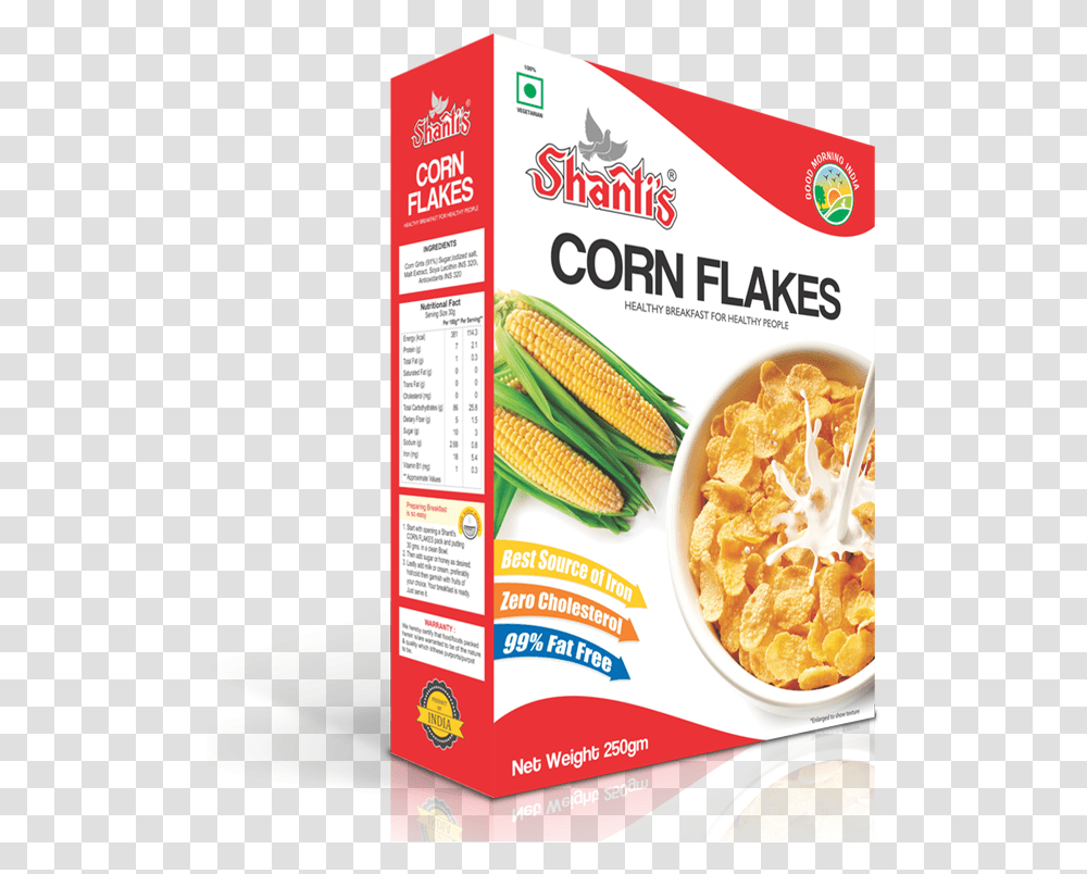 Wholesome Earth Corn Flakes Gluten Free Shanti, Plant, Food, Vegetable, Burger Transparent Png