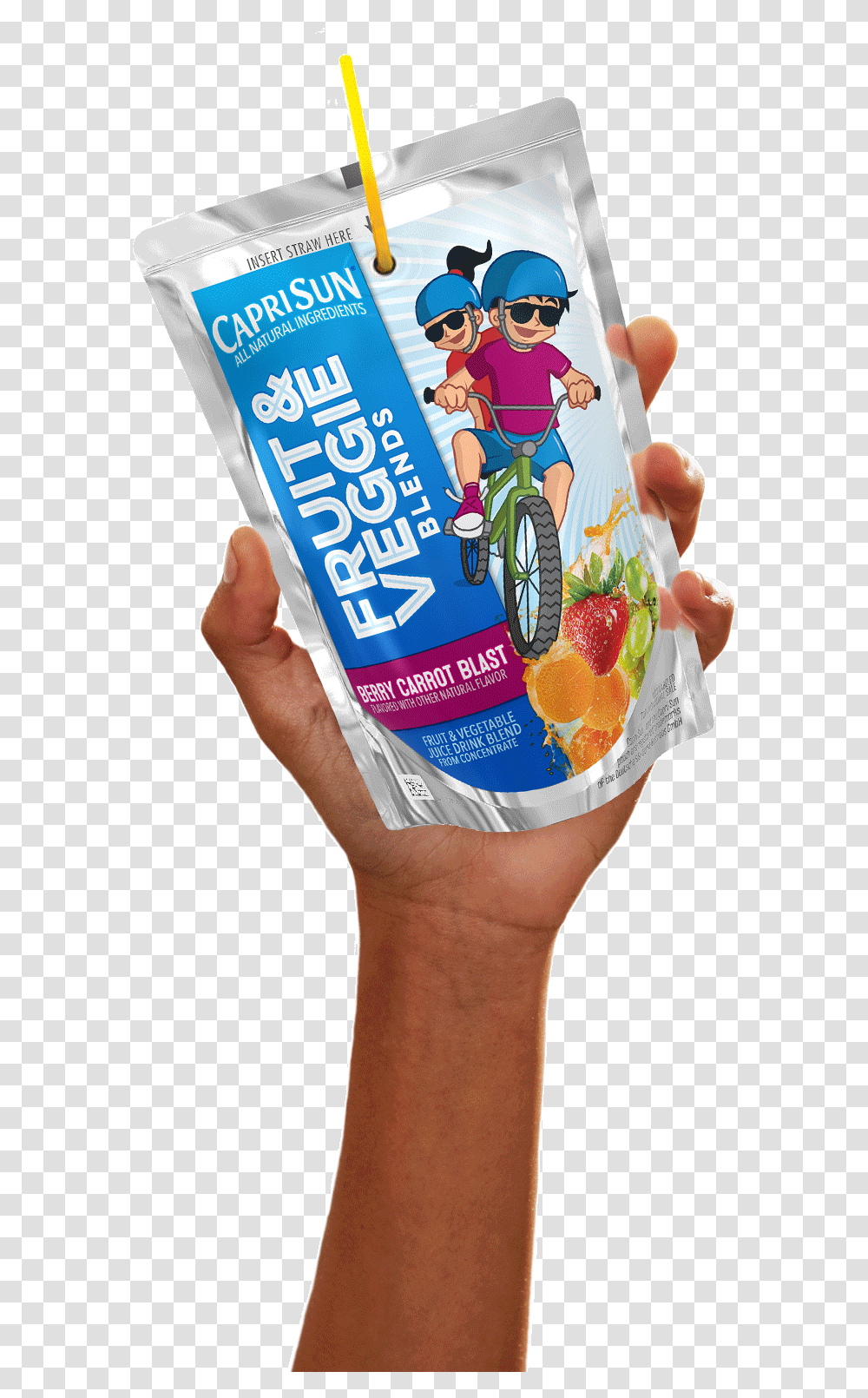Wholesome Fruit Juice Drinks For Kids Fruit Refreshers Capri Sun, Person, Sunglasses, Plant, Food Transparent Png