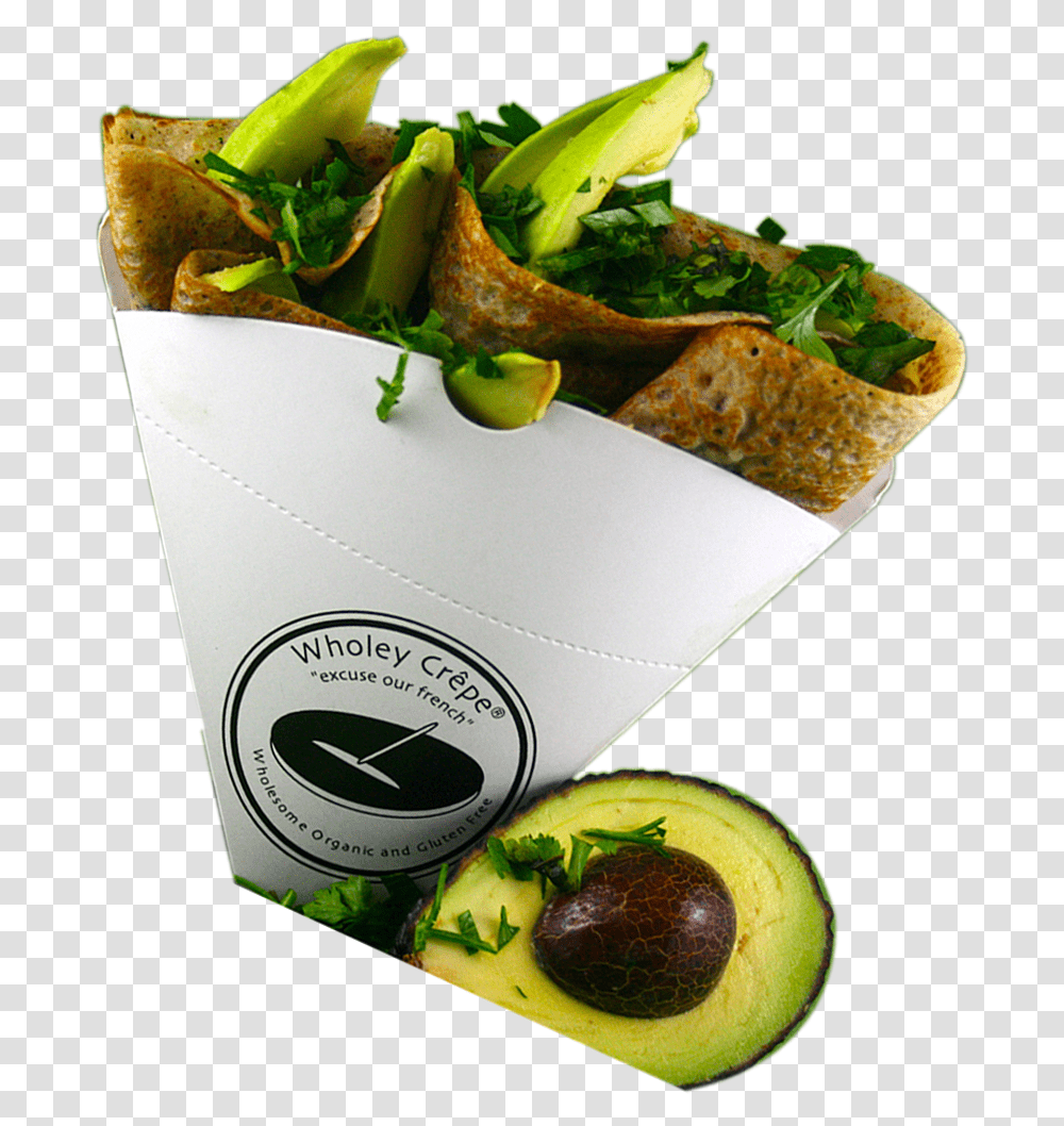 Wholesome Gluten Free Crepes Avocado, Fruit, Plant, Food Transparent Png