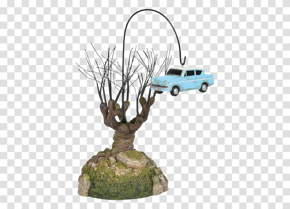 Whomping Willow Tree Figurine Tree Whomping Willow, Plant, Vehicle, Transportation, Car Transparent Png