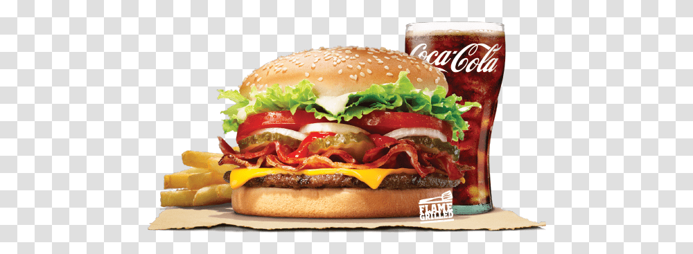 Whopper Bacon Cheese Value Meal Burger King Whopper Cheese, Food Transparent Png