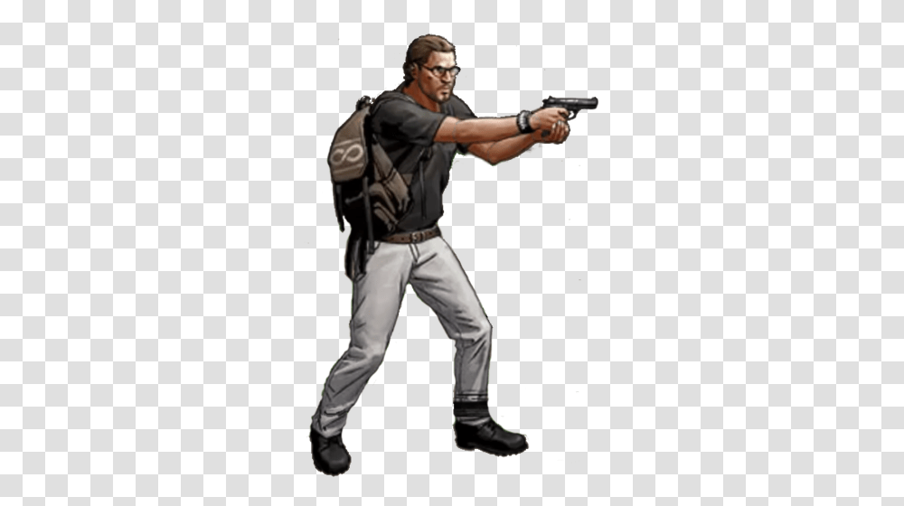 Whos That Five Star, Person, People, Gun, Weapon Transparent Png