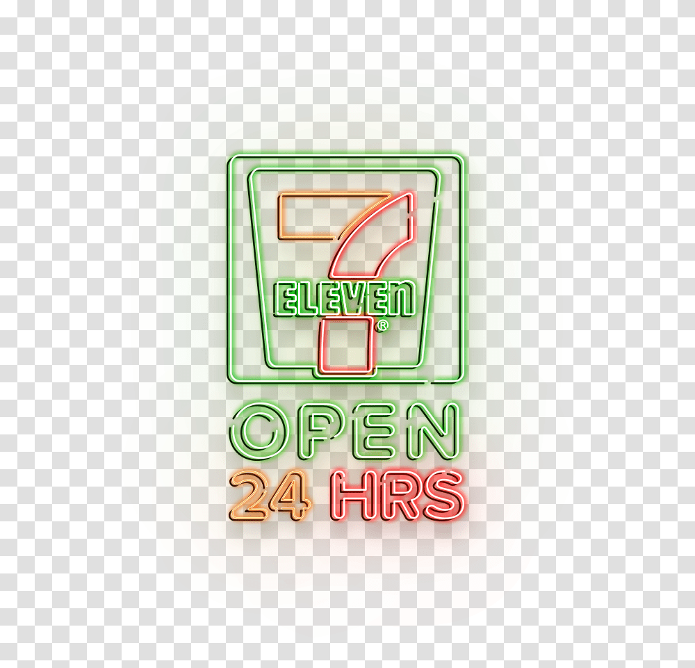 Why Convenience Stores 7 Eleven Always Open, Logo, Poster, Advertisement Transparent Png