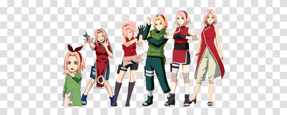 Why Do People Hate Sakura From Naruto But Love Nami One Sakura Haruno Shippuden, Person, Costume, Comics, Book Transparent Png