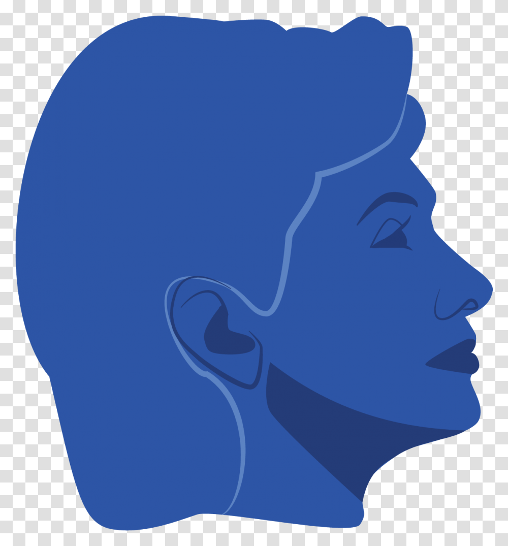 Why I Am Voting For Hillary Clinton - The Hawk Newspaper Illustration, Head, Face, Silhouette, Cushion Transparent Png