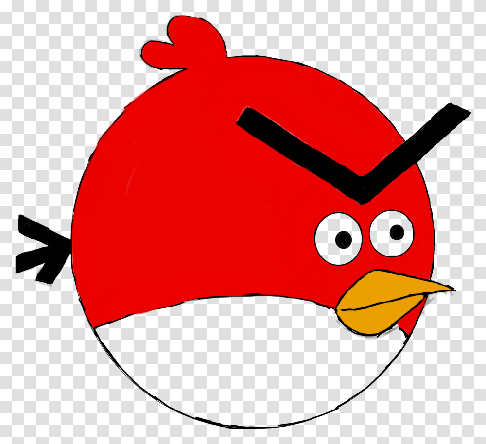 Why Isn't He Looks Angry Angrybirds Drawing Redbird, Apparel, Swimwear, Angry Birds Transparent Png