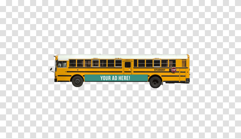 Why School Bus Ads Yellowbus Media, Vehicle, Transportation Transparent Png