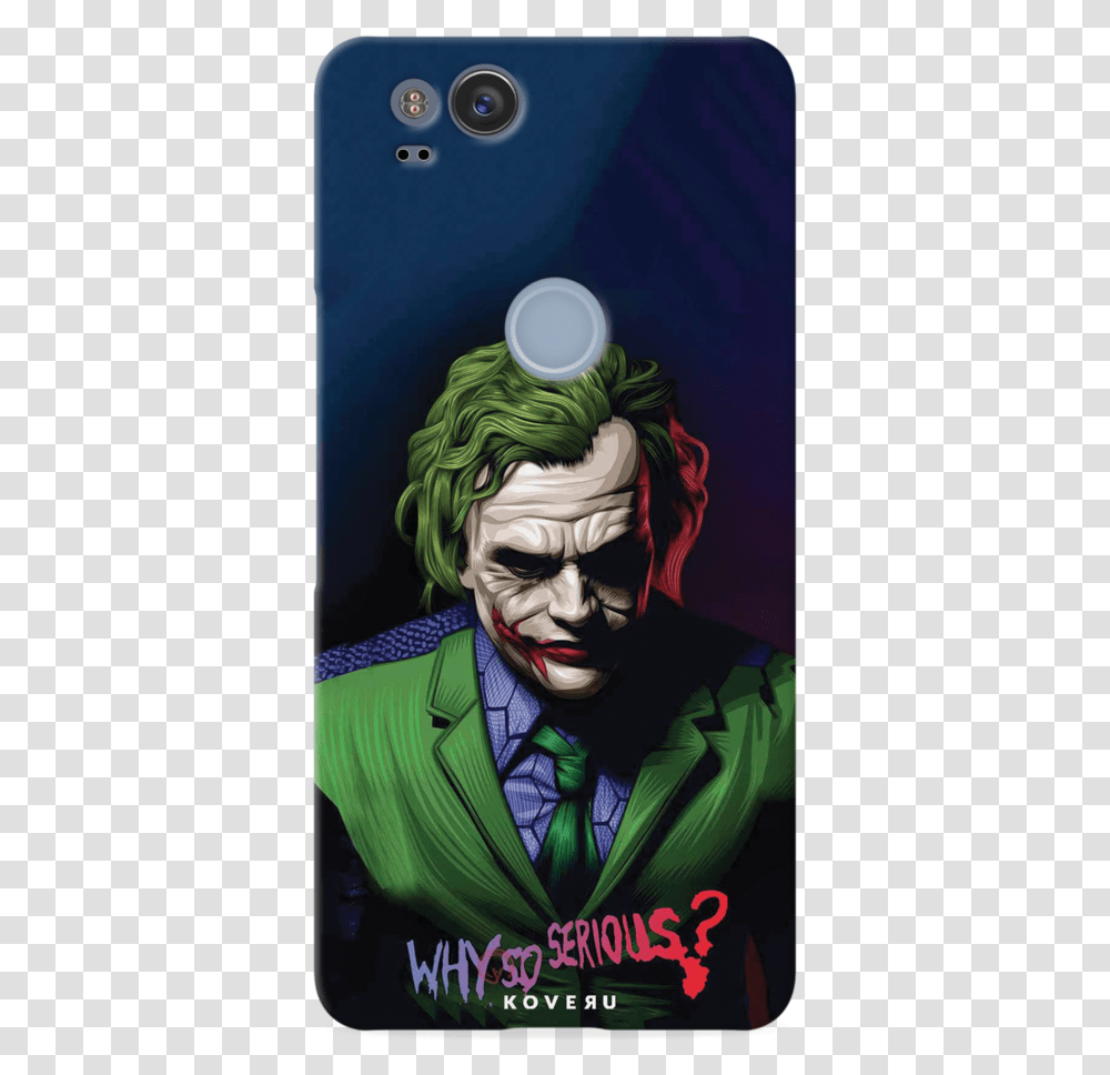 Why So Serious Cover Case For Google Pixel, Person, Performer, Modern Art Transparent Png