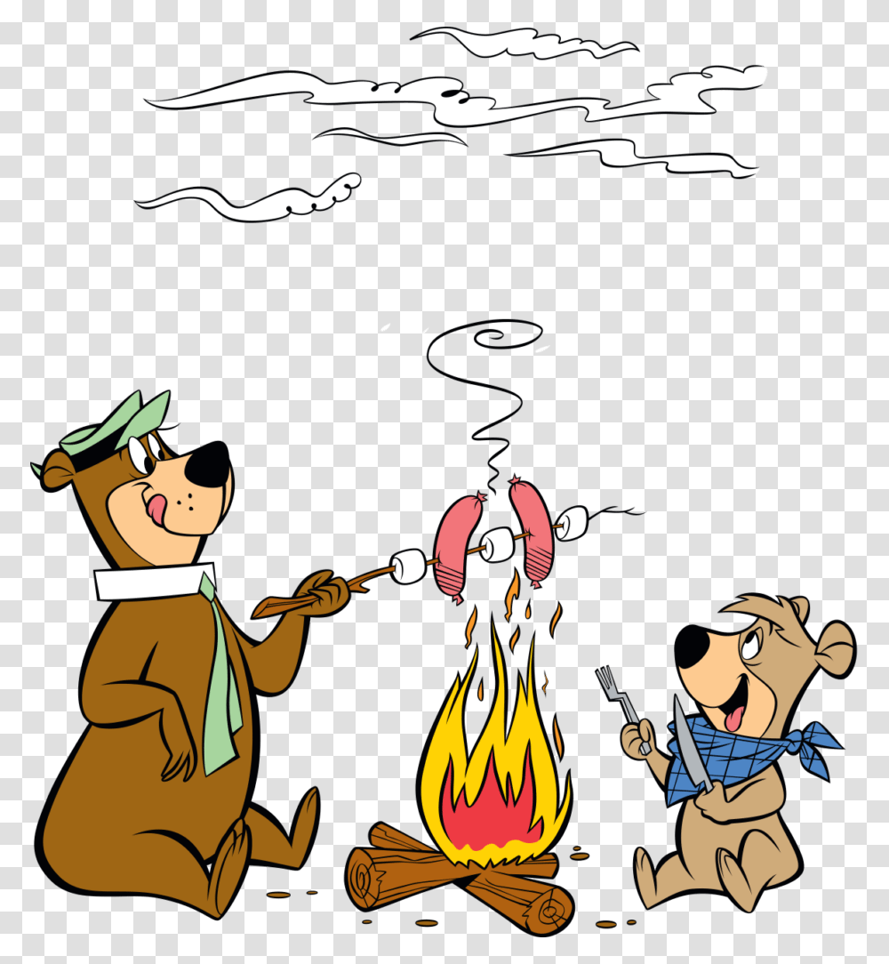 Why We're Different Image Yogi Bear Camping Clipart, Bird, Animal, Fire, Juggling Transparent Png