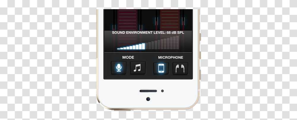 Why You Should Be Holding Your Iphone Upside Down - Earmachine, Electronics, Scoreboard, Mobile Phone, Stereo Transparent Png