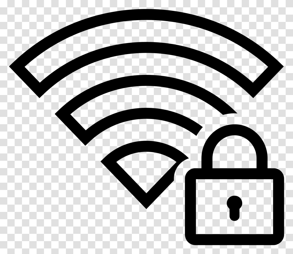 Wi Fi Lock Icon Icon No Internet Connection, Gray, World Of Warcraft Transparent Png