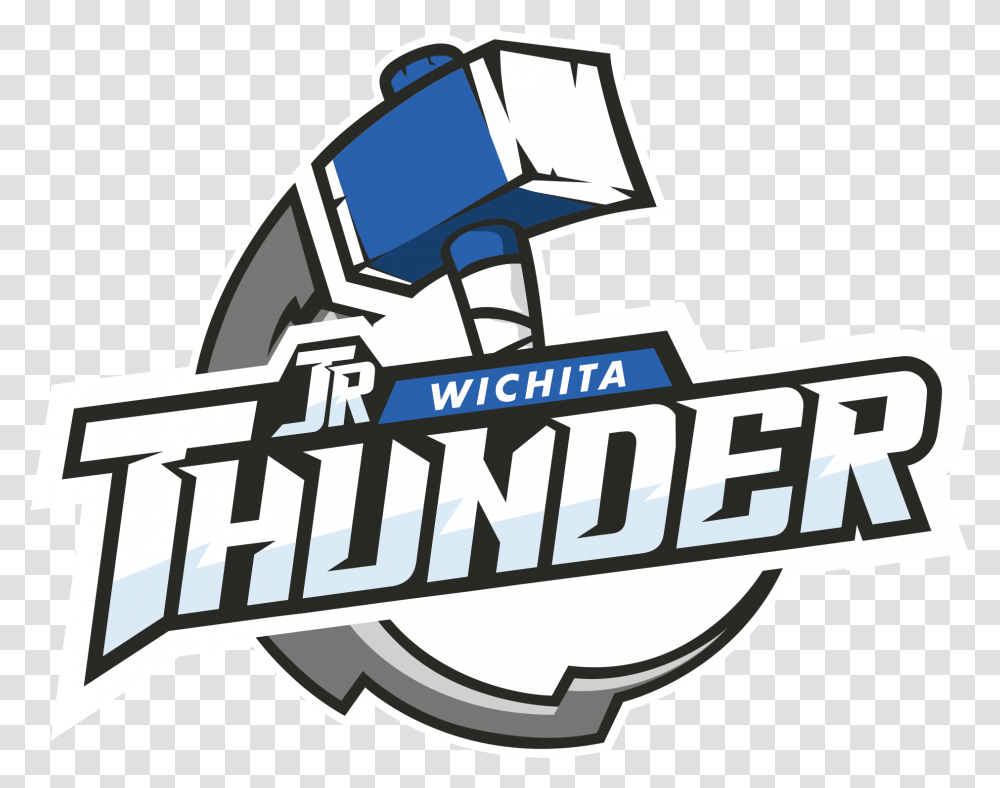 Wichita Thunder Logo, Bulldozer, Tractor, Vehicle, Transportation Transparent Png