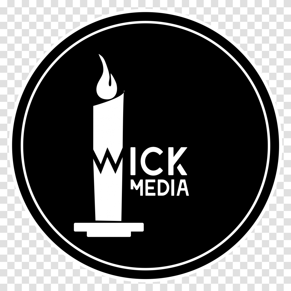 Wick Media Logo Graphic Design, Label, Stencil Transparent Png
