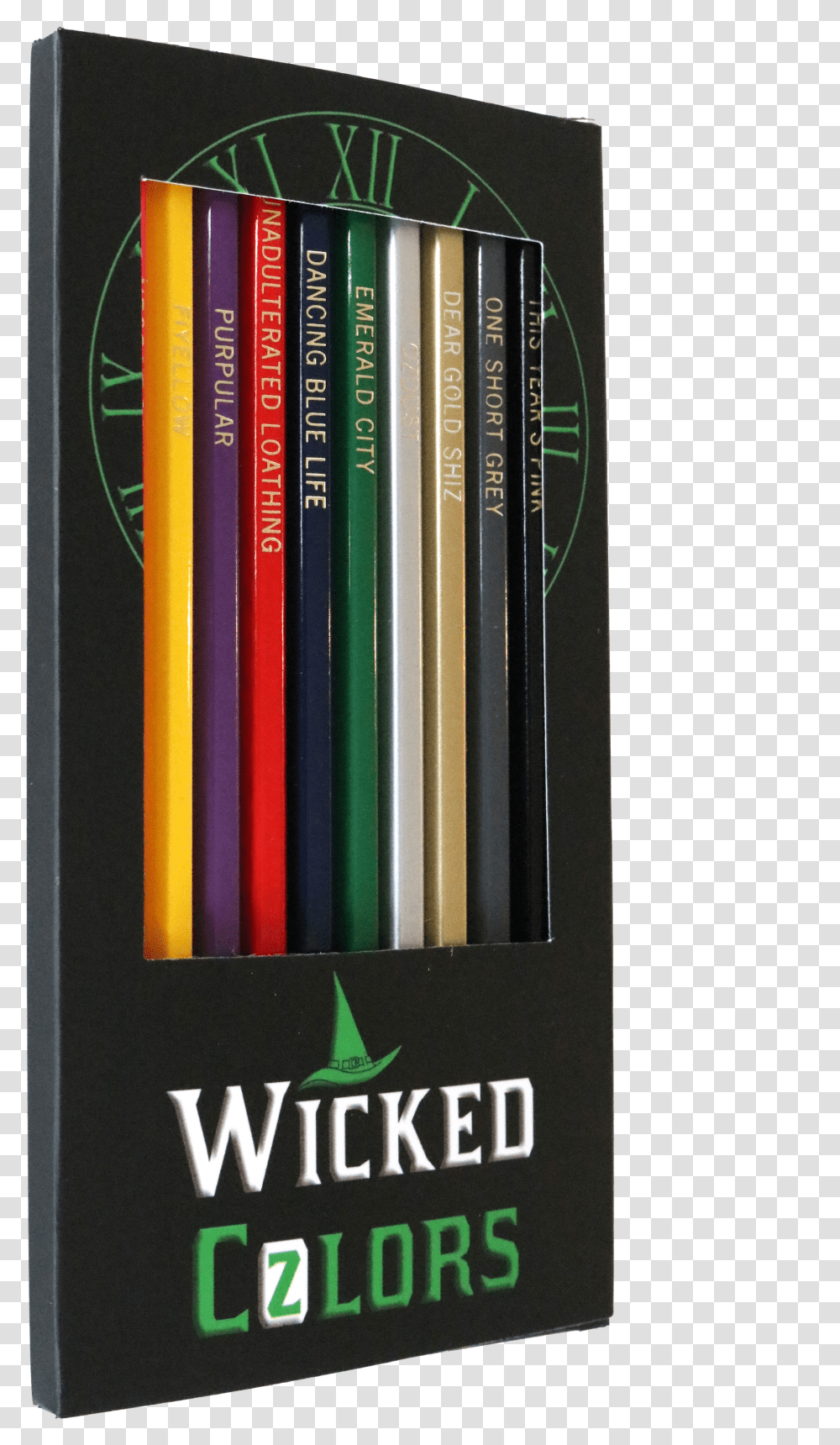 Wicked Colored Pencils Are Here Book Cover Transparent Png