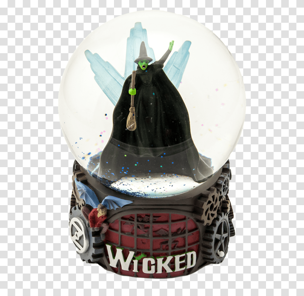 Wicked Defying Gravity Snow Globe, Helmet, Tire, Machine, Wheel Transparent Png
