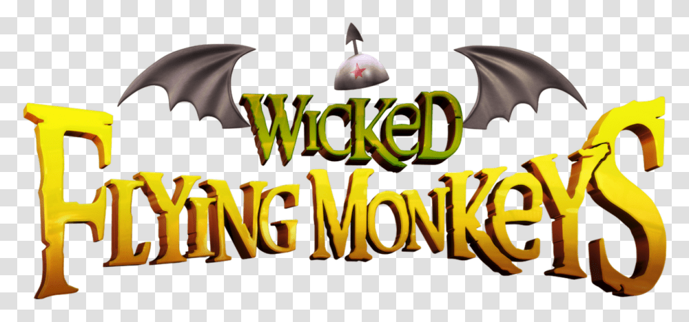 Wicked Flying Monkeys Fictional Character, Text, Symbol, Gambling, Game Transparent Png