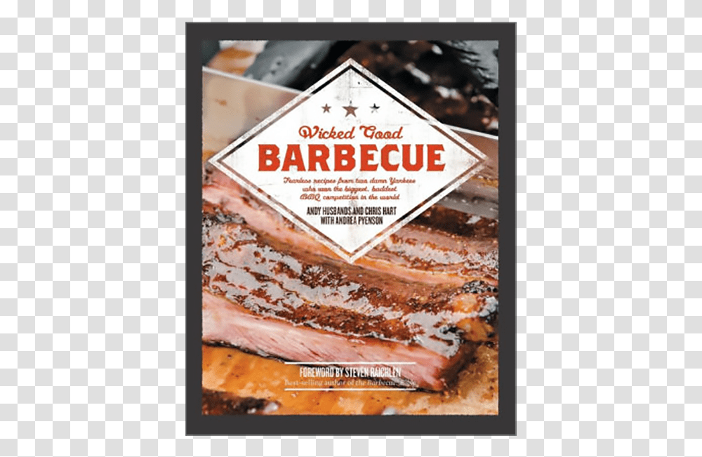 Wicked Good Barbecue Fearless Recipes From Two Damn, Poster, Advertisement, Food, Flyer Transparent Png