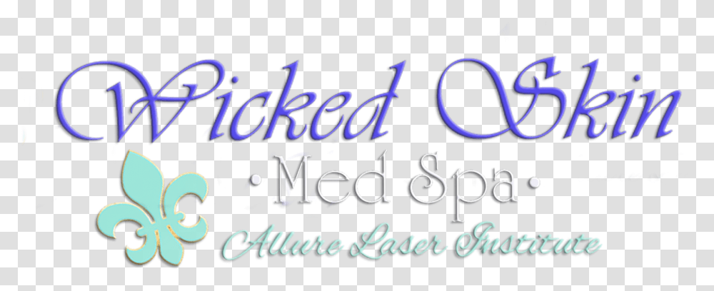Wicked Skin Med Spa Calligraphy, Alphabet, Word, Handwriting Transparent Png