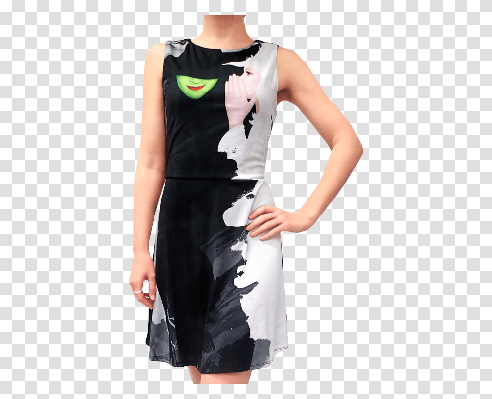 Wicked The Musical Dress, Person, Costume, Evening Dress Transparent Png