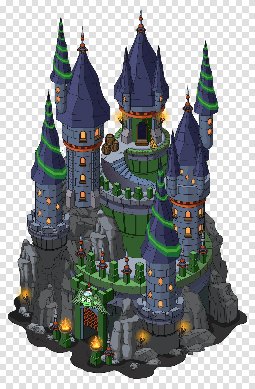 Wicked Witch Witch's Castle, Architecture, Building, Mansion, Housing Transparent Png