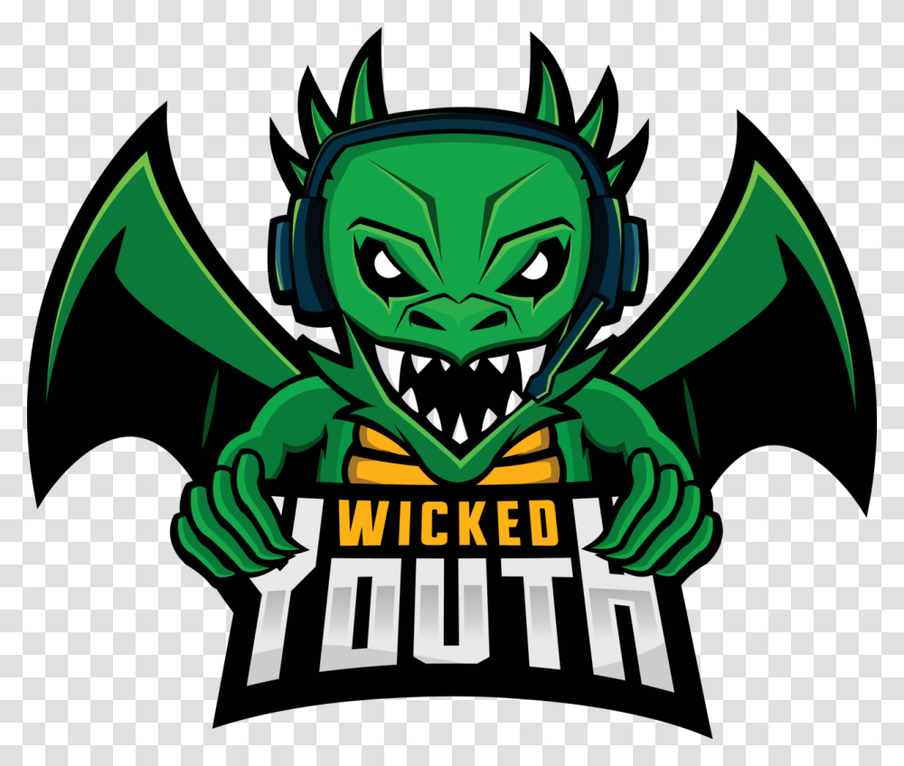 Wickedyouth Division Is Here, Dragon, Emblem, Logo Transparent Png