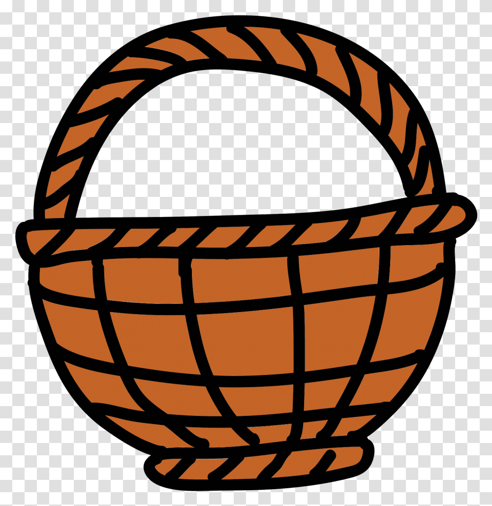Wicker Basket Icon Empty Flower Basket Icon Clipart Empty Basket Animated, Shopping Basket Transparent Png