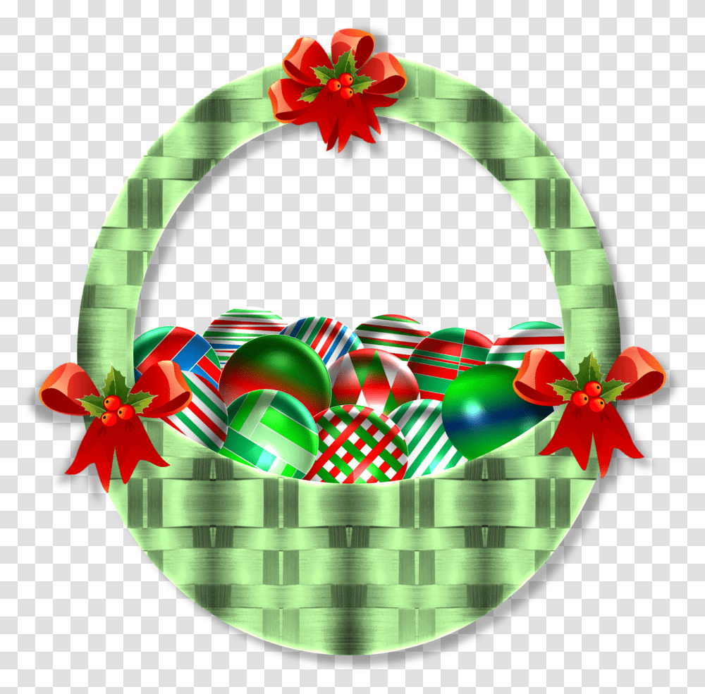 Wicker Basket Images Christmas Basket Icon Cartoon Christmas Basket Of Ornaments, Graphics, Balloon, Egg, Food Transparent Png