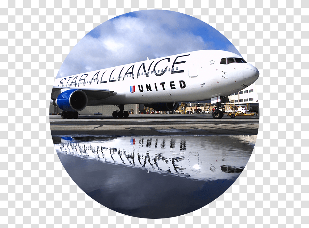 Wide Body Aircraft, Airplane, Vehicle, Transportation, Airport Transparent Png