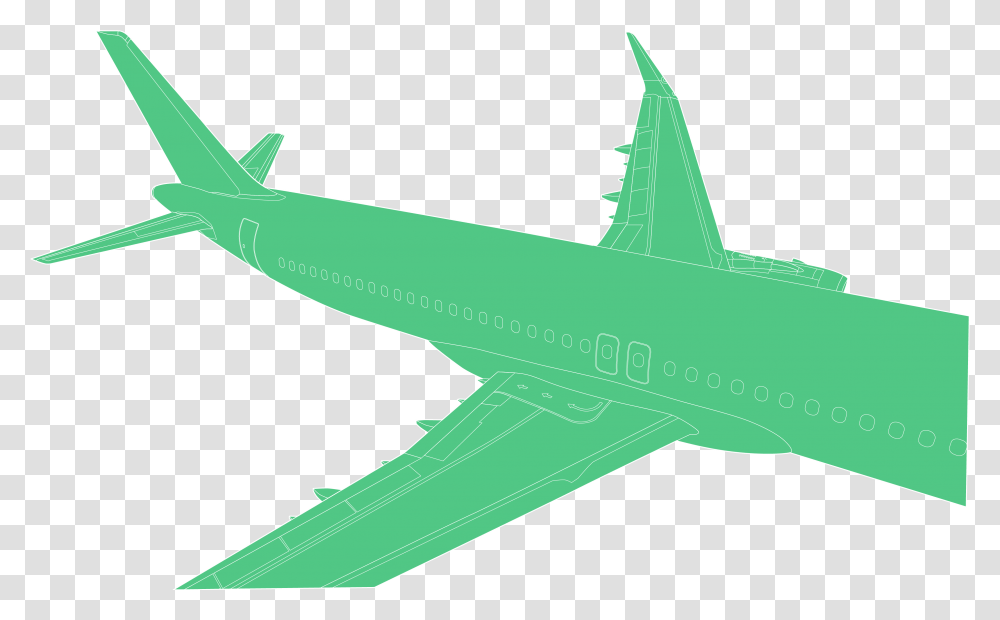 Wide Body Aircraft, Airplane, Vehicle, Transportation, Jet Transparent Png