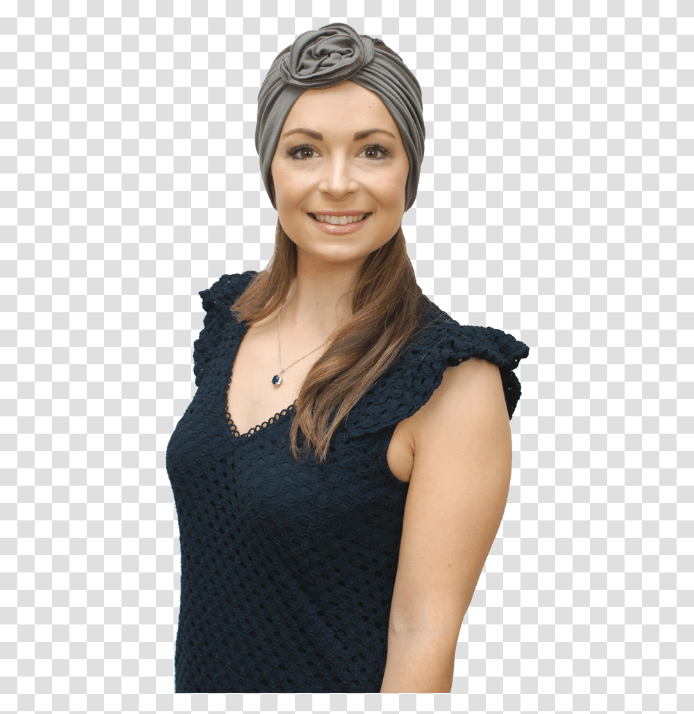 Wide Headband For Thinning Hair Girl, Sleeve, Person, Face Transparent Png
