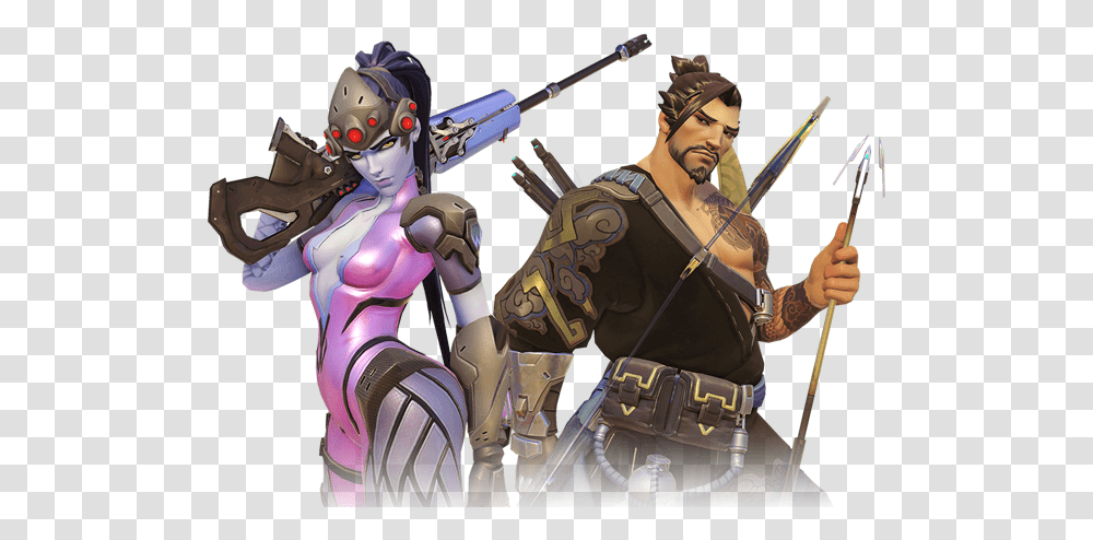 Widow Hanzo, Person, Human, Overwatch, Costume Transparent Png