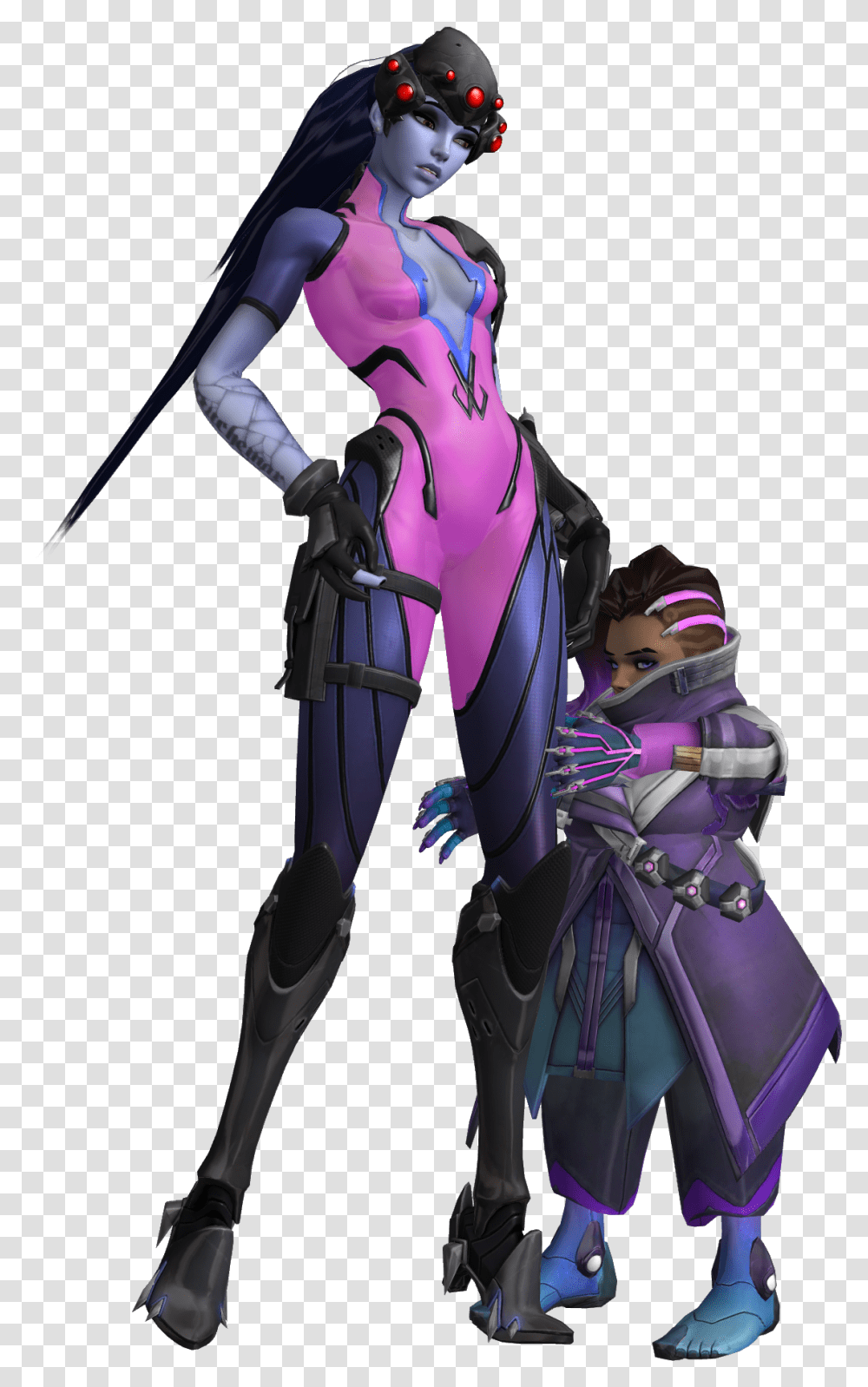 Widowmaker And Her Child Widowmaker, Costume, Person, Human Transparent Png