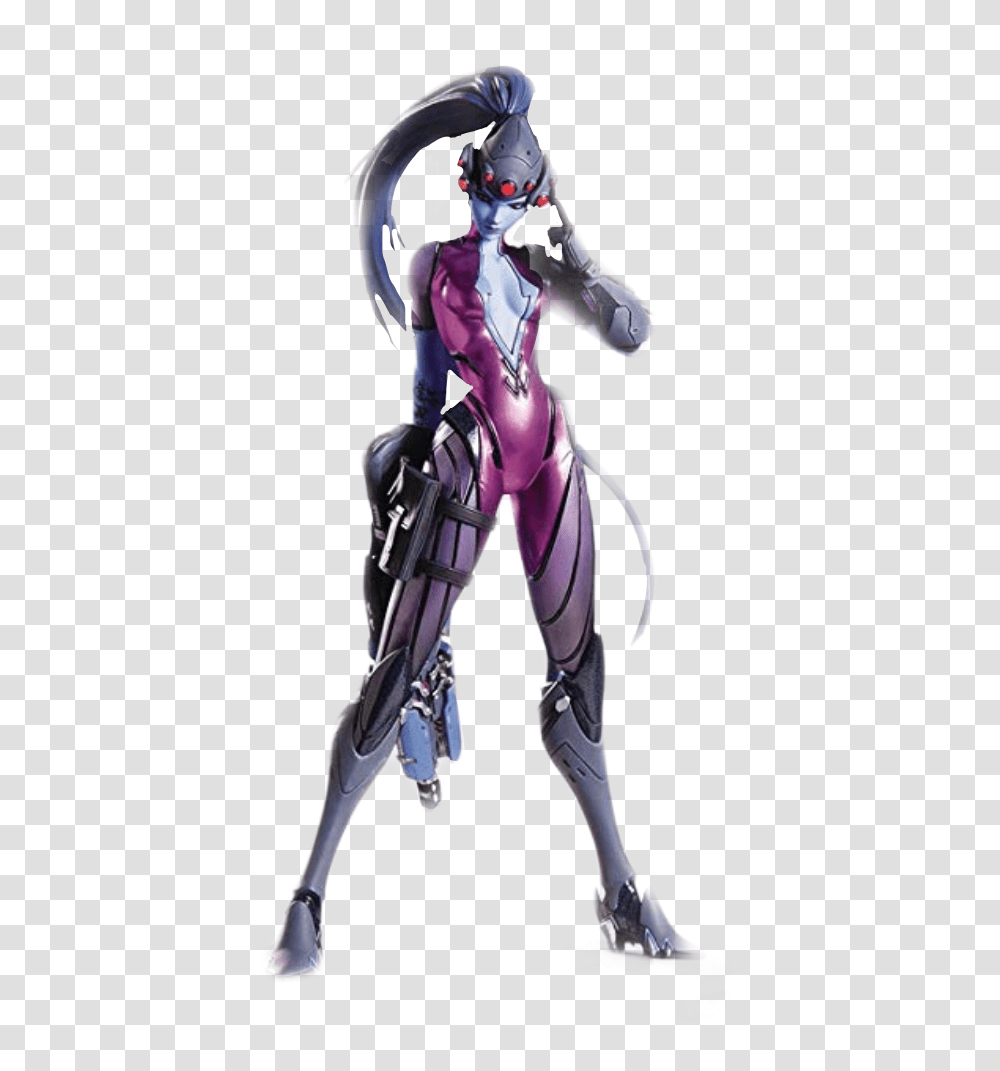 Widowmaker Overwatch 12 Inch Statues, Costume, Person, Human, Armor Transparent Png