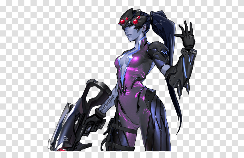Widowmaker Overwatch, Person, Motorcycle, Vehicle, Transportation Transparent Png