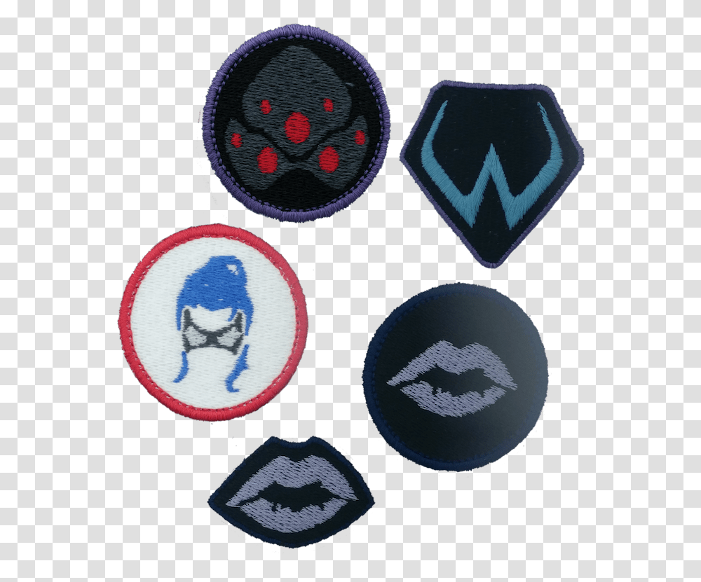 Widowmaker Patches Emblem, Logo, Symbol, Trademark, Rug Transparent Png
