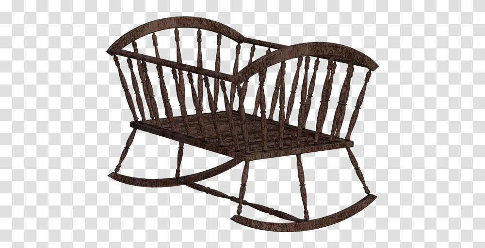 Wiege, Furniture, Crib, Rocking Chair, Cradle Transparent Png