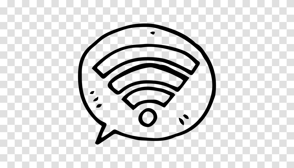 Wifi Doodle Icon, Gray, World Of Warcraft Transparent Png