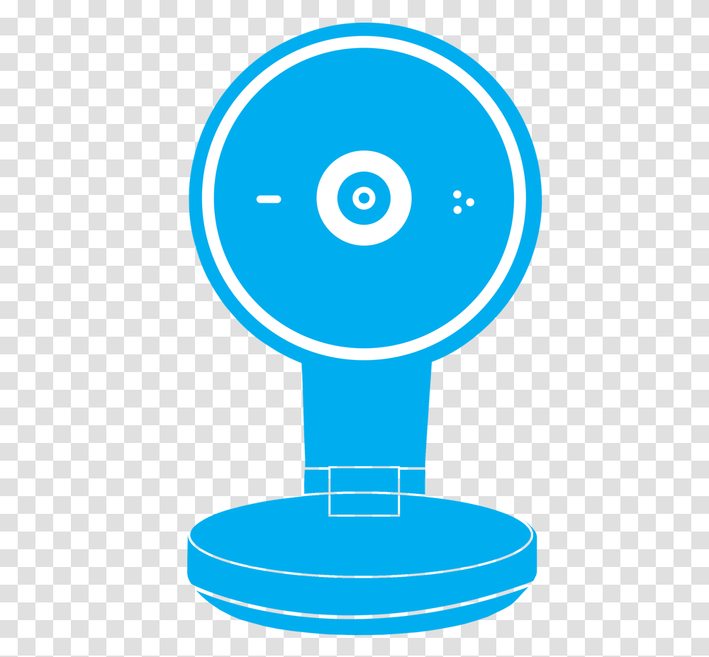 Wifi Ip Monitoring Camera Icon Circle, Disk Transparent Png