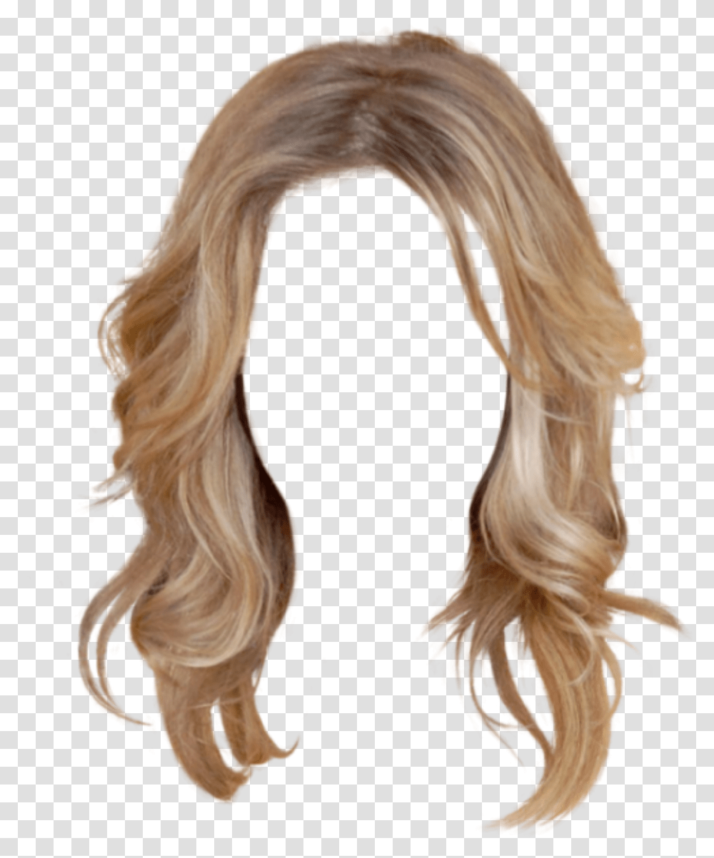 Wig Blonde Blondhair Haare Hair Female Blonde Hair, Person, Human, Bird, Animal Transparent Png