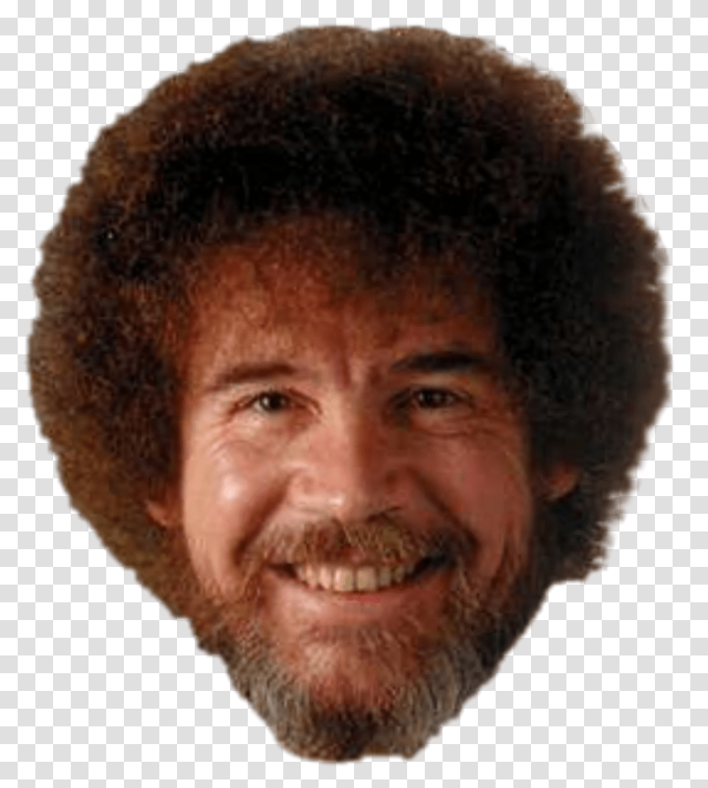 Wig Clipart Bob Ross, Hair, Face, Person, Human Transparent Png