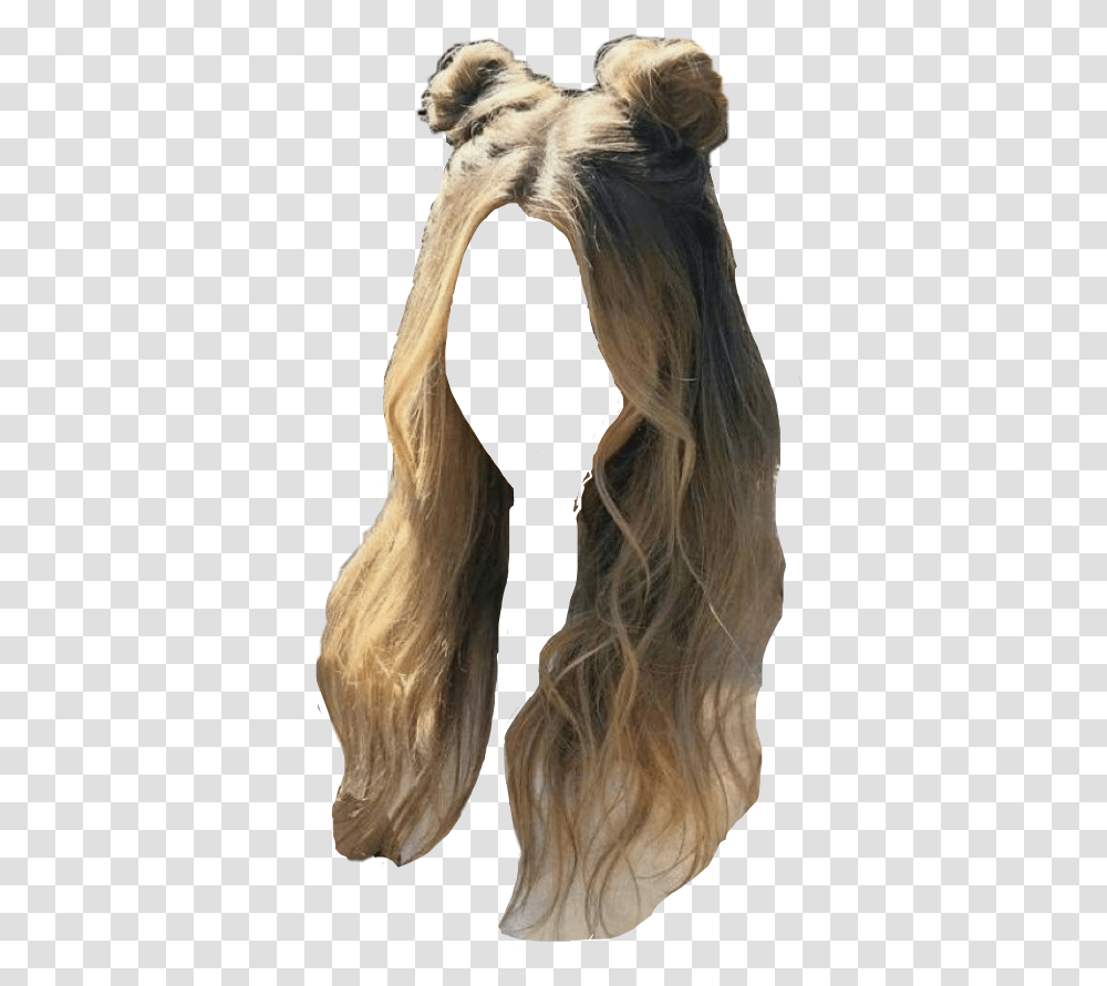 Wig Cut Out Long Hair Cut Out, Apparel, Plant, Sea Life Transparent Png