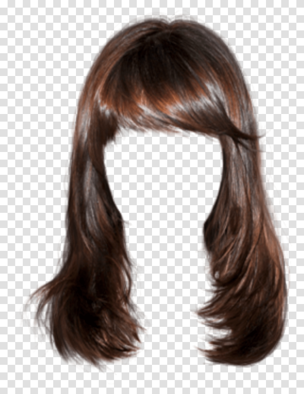 Wig Hair Brown Brunette Hair, Person, Human Transparent Png