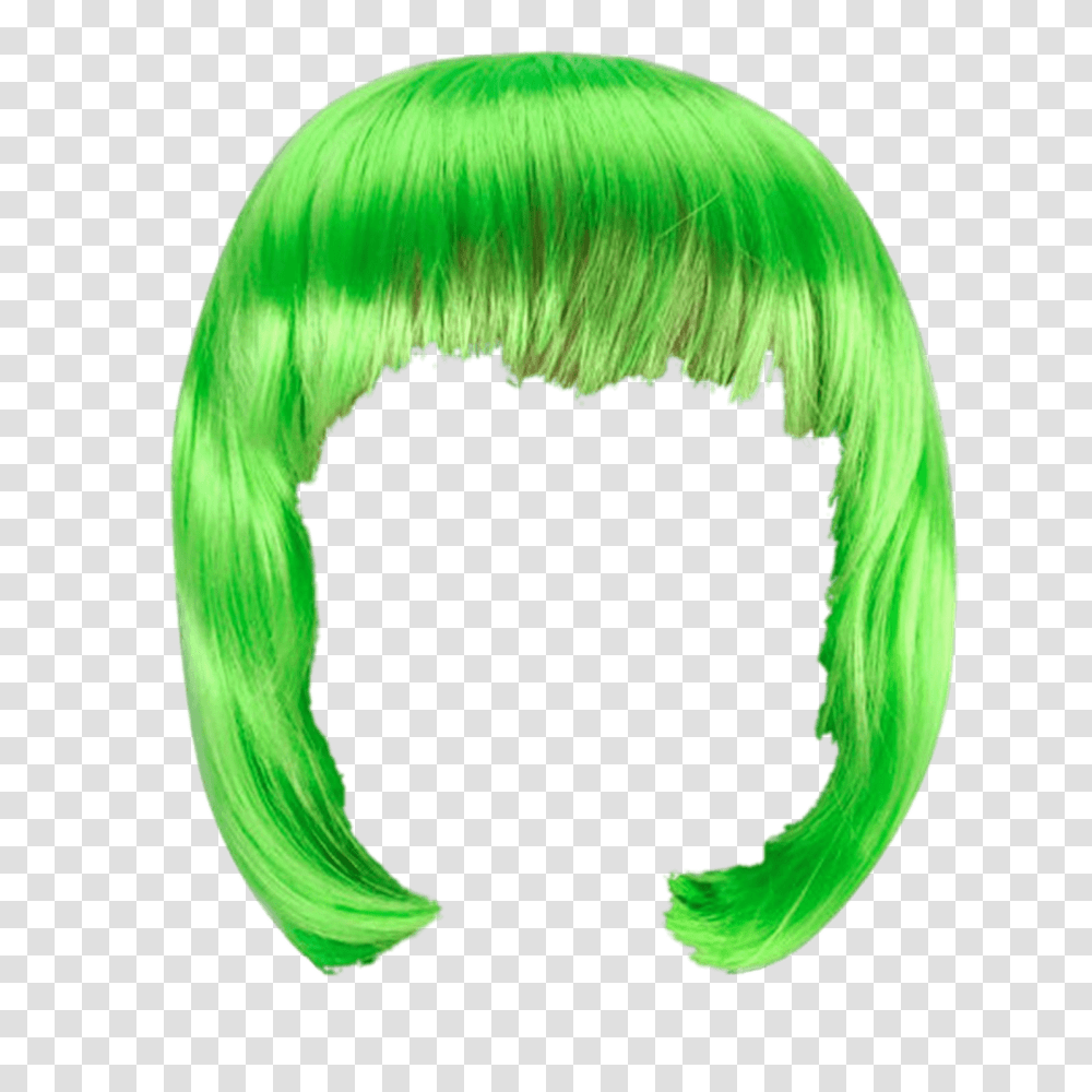 Wig, Person, Green, Hair, Plant Transparent Png