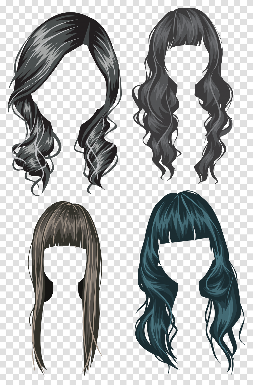 Wig, Person, Hair, Chair, Furniture Transparent Png