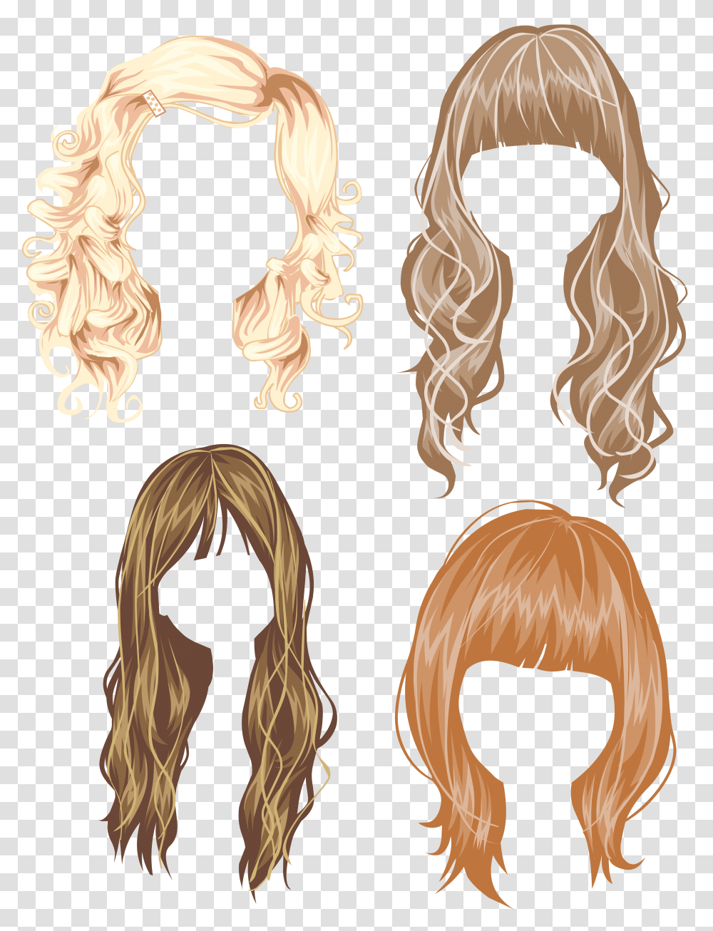 Wig, Person, Hair, Label Transparent Png