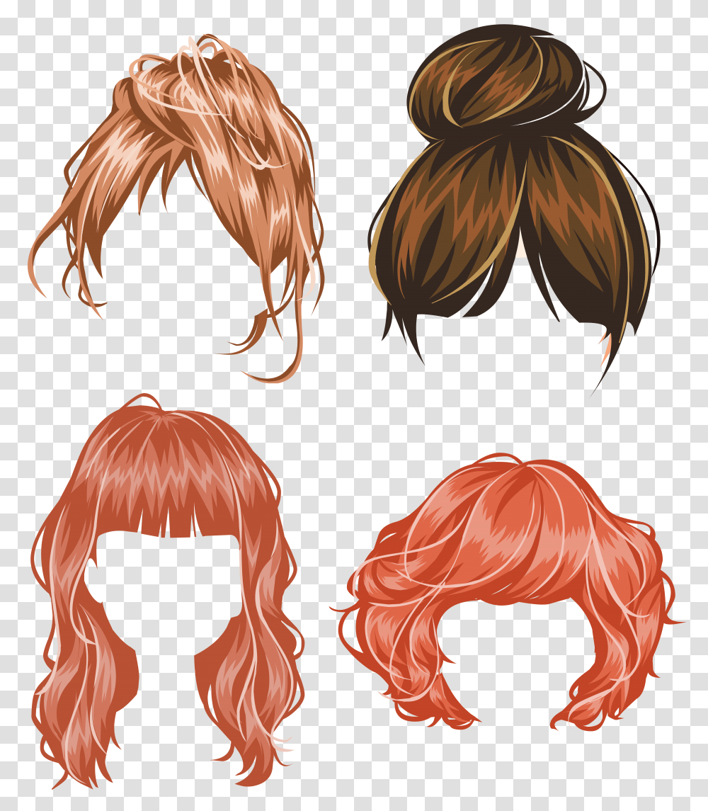 Wig, Person, Hair, Label Transparent Png