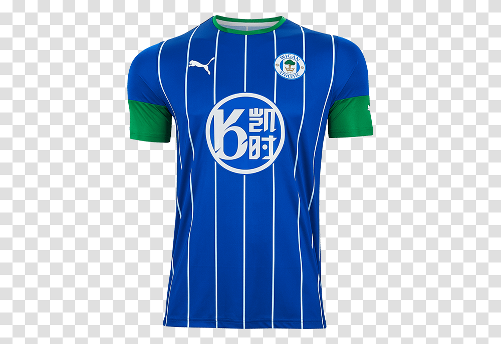 Wigan Athletic New Kit, Apparel, Shirt, Jersey Transparent Png