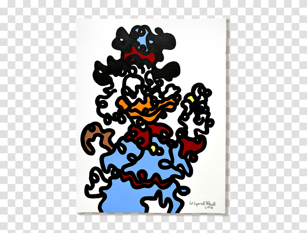 Wiggly Scrooge Mcduck, Doodle, Drawing Transparent Png