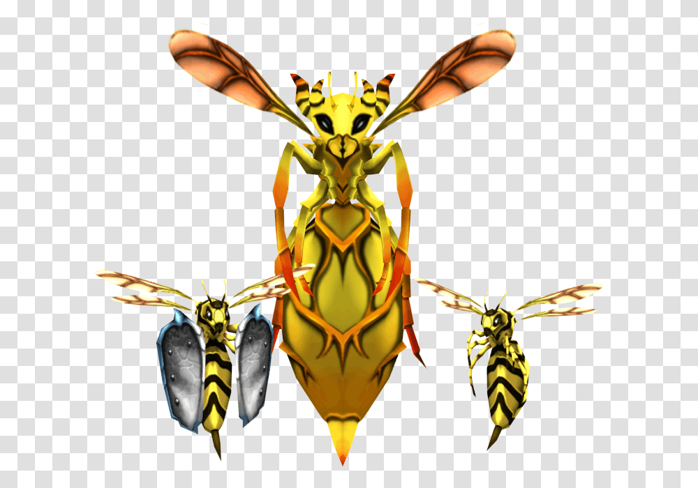 Wii Centipede Infestation Wasp Queen The Models Resource Hornet, Bee, Insect, Invertebrate, Animal Transparent Png